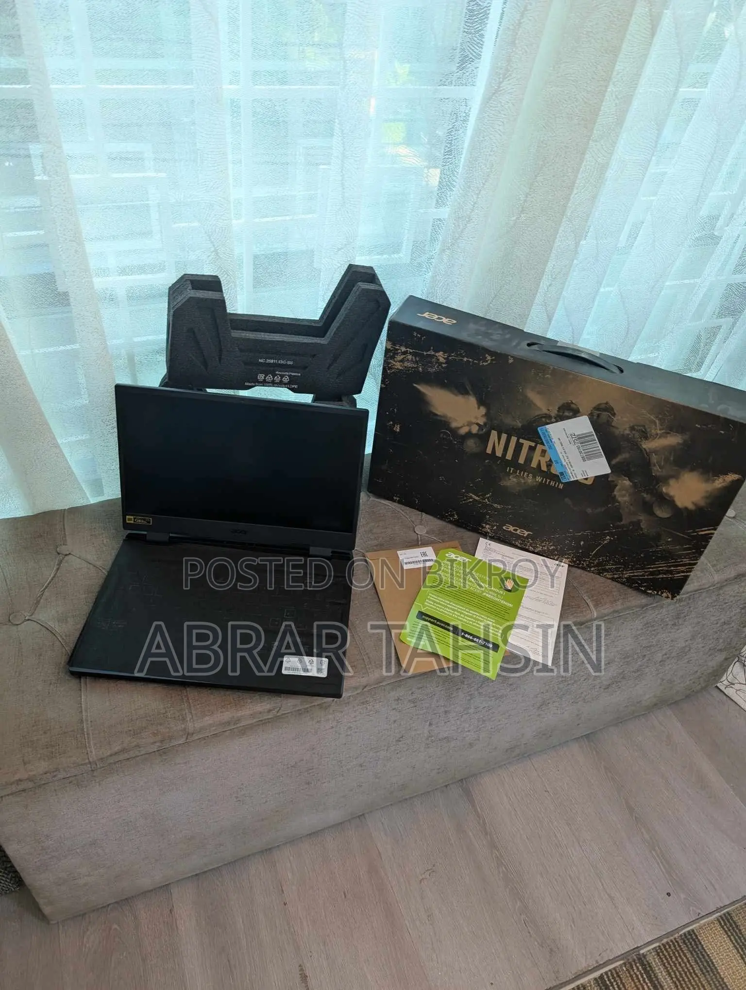 Laptop Acer Nitro 5 16GB AMD Ryzen 7 SSD 1T