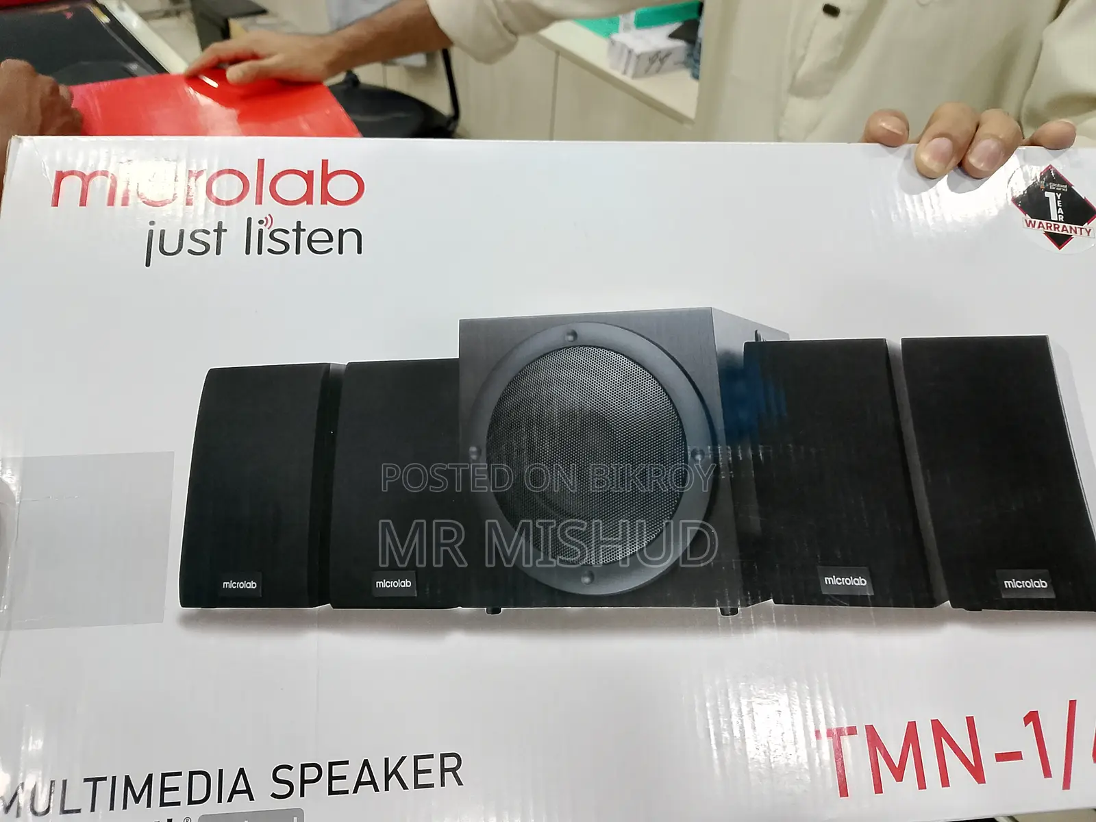 Microlab Tmn1 4.1 - Only Three Days Used