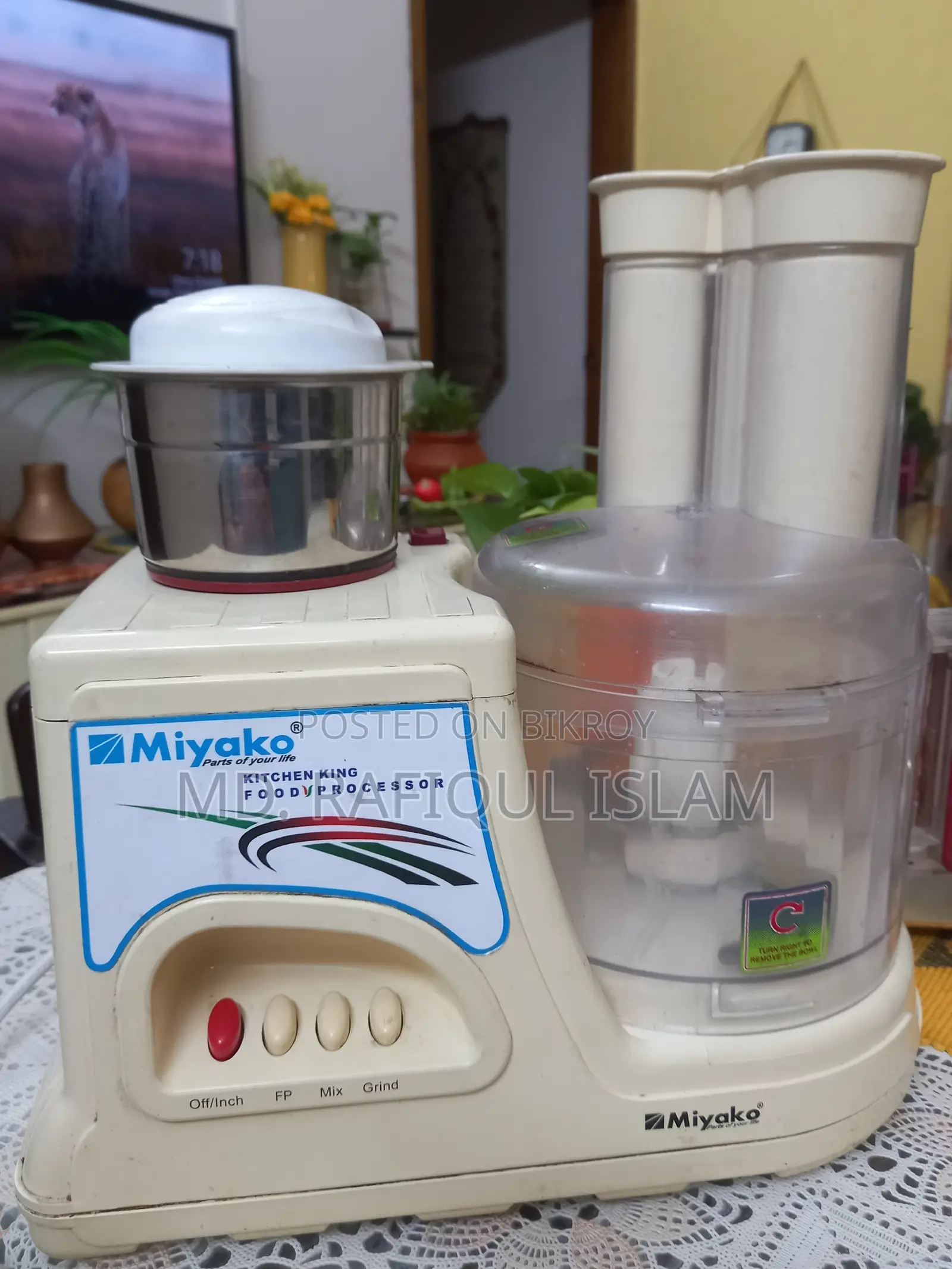 Miyako Kitchen King Food Processor/Blender