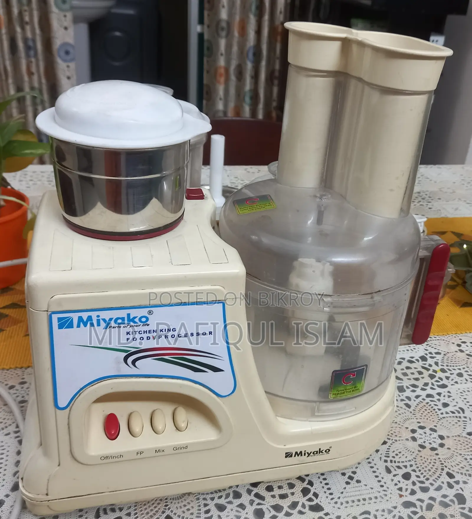 Miyako Kitchen King Food Processor/Blender