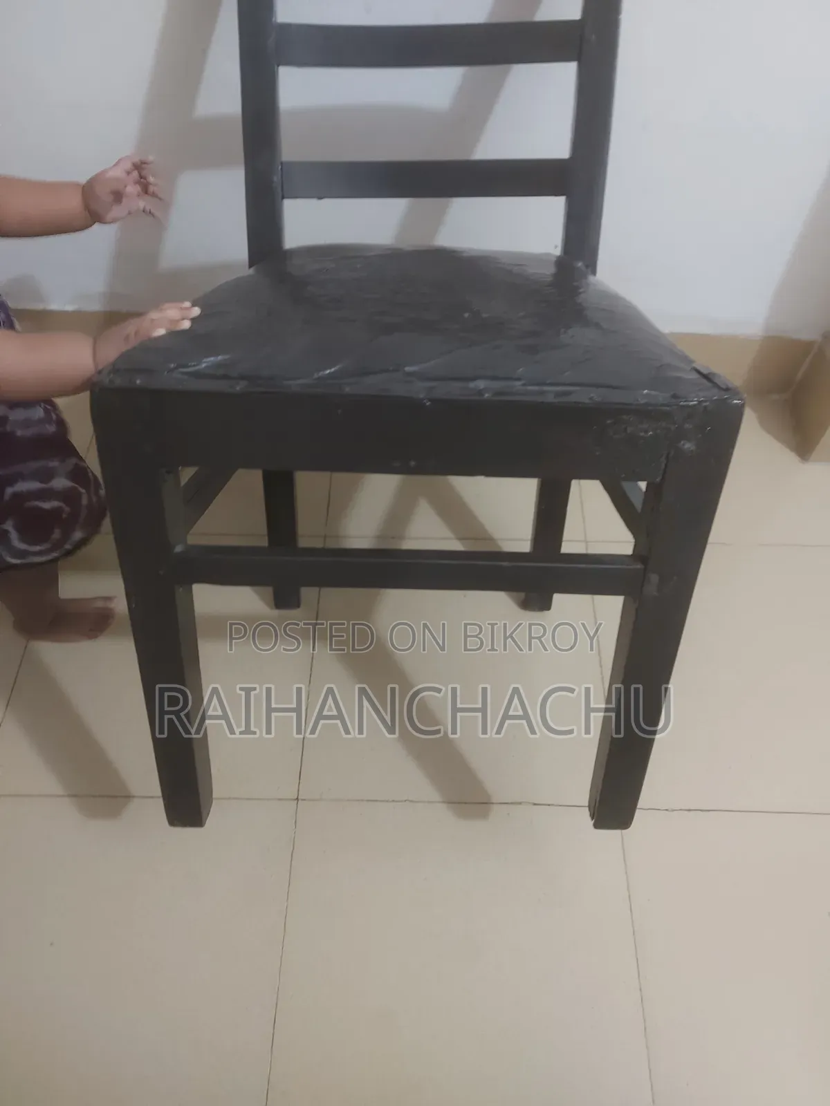 Three Wooden Chairs