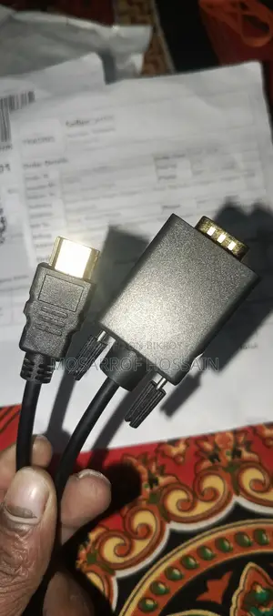 Premium 6f Hdmi To Vga Adapter Cable New Condition