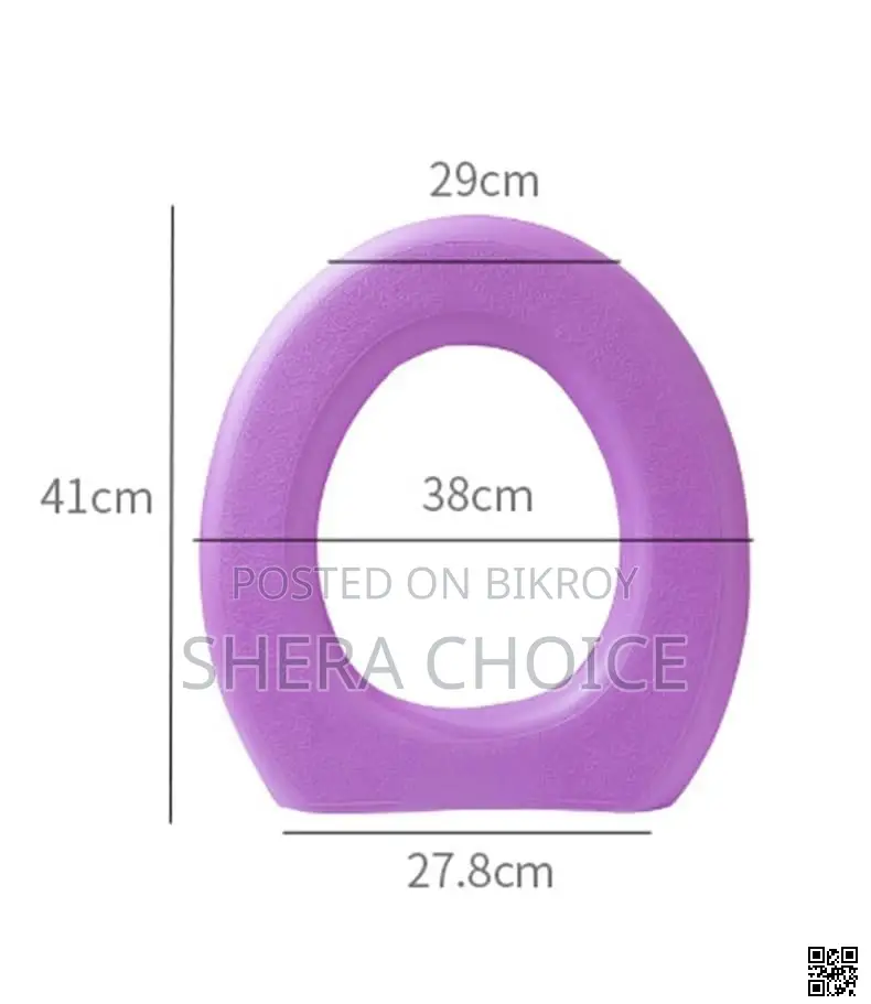 Smart Bathroom Solution—Soft Toilet Seat Cushion Cover