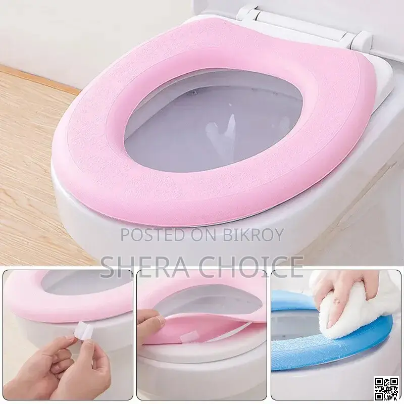 Smart Bathroom Solution—Soft Toilet Seat Cushion Cover