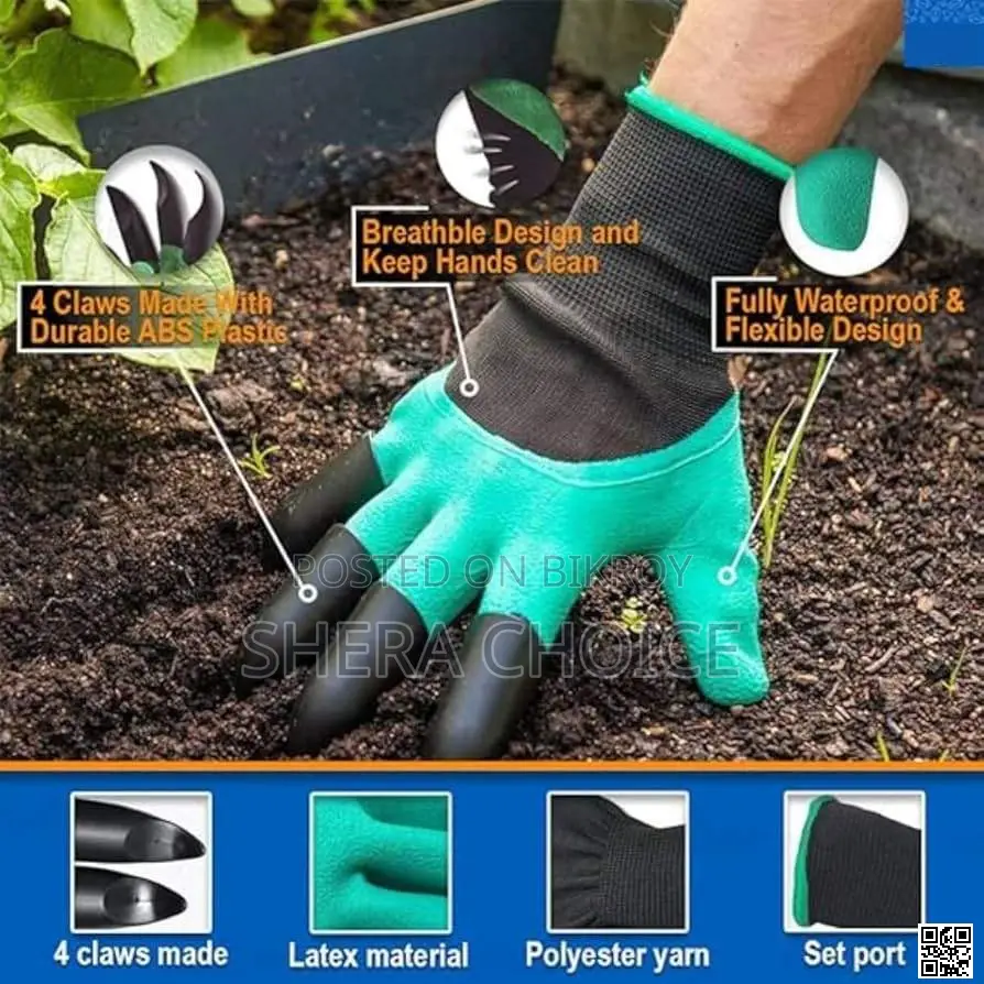 Garden Gloves With Claws - Keep Hands Safe, Make Gardening Fast and Easy