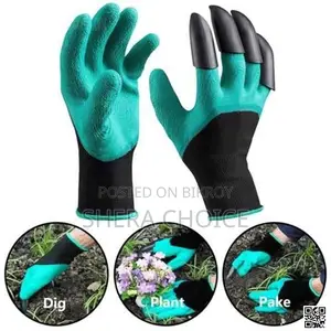 Garden Gloves With Claws - Keep Hands Safe, Make Gardening Fast and Easy