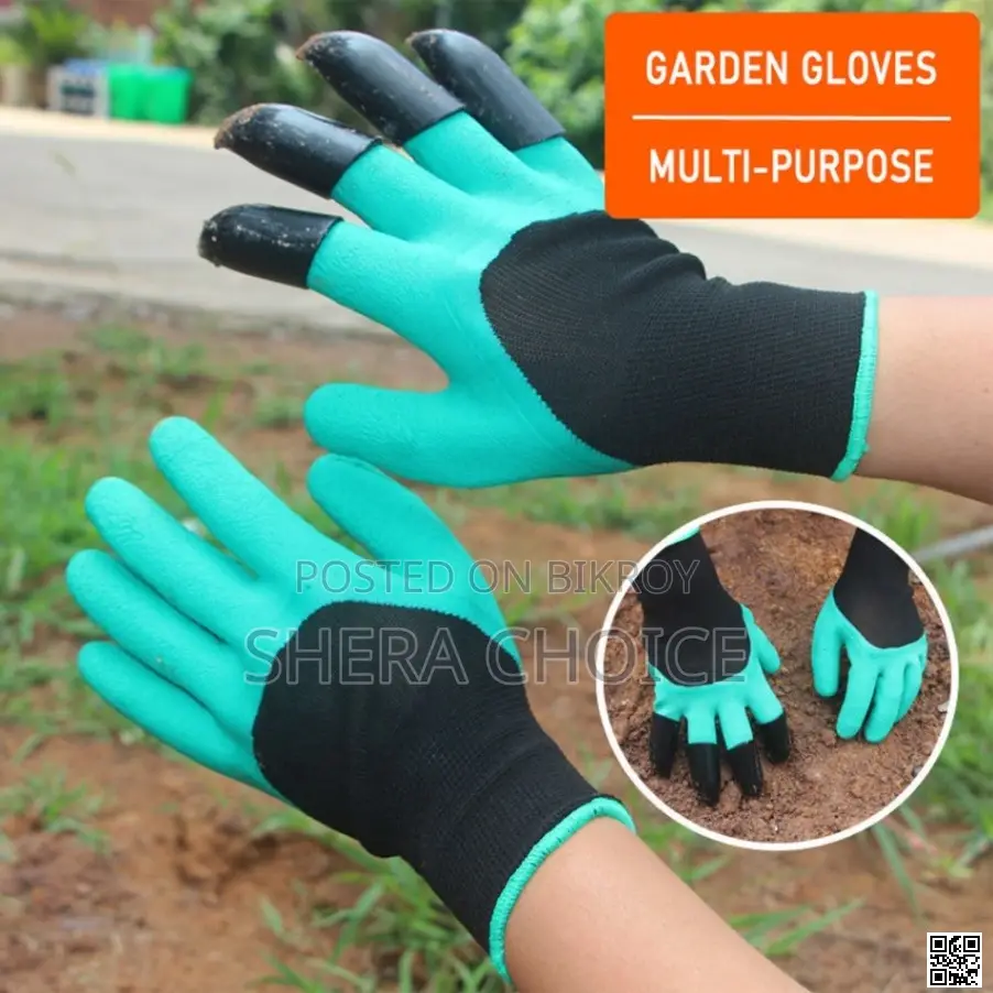 Garden Gloves With Claws - Keep Hands Safe, Make Gardening Fast and Easy