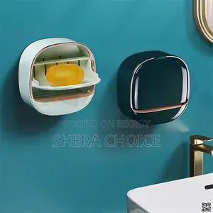 Wall Mounted Soap Holder With Drip Tray