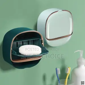 Wall Mounted Soap Holder With Drip Tray