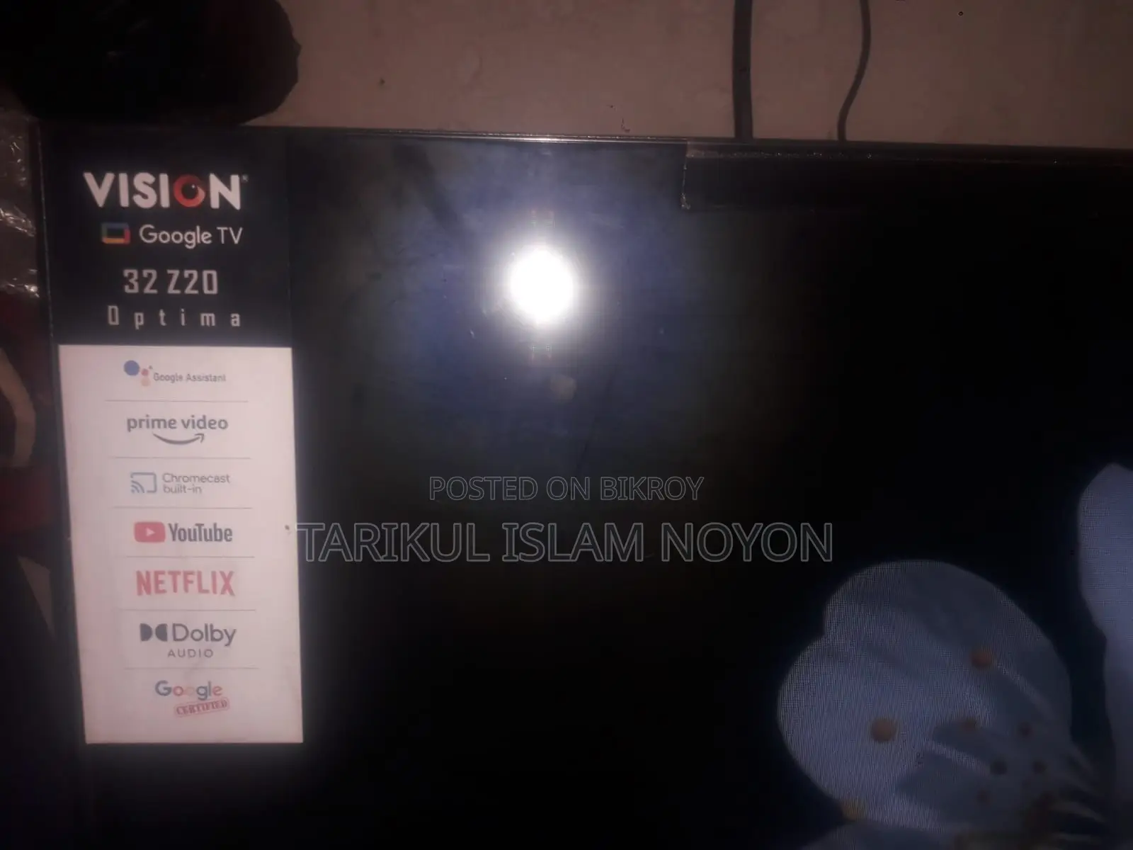 Vision 32" Z20 Optima Smart Tv - 4 Months Used