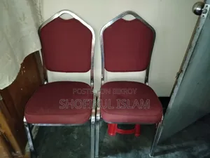 দুটি স্টিলের চেহার বিক্রি হবে কাভারসহ পিঠের কাছেও নিচে ফোম করা