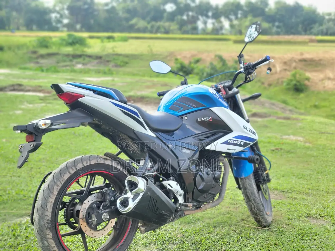 New Suzuki Gixxer SF FI 2026 White