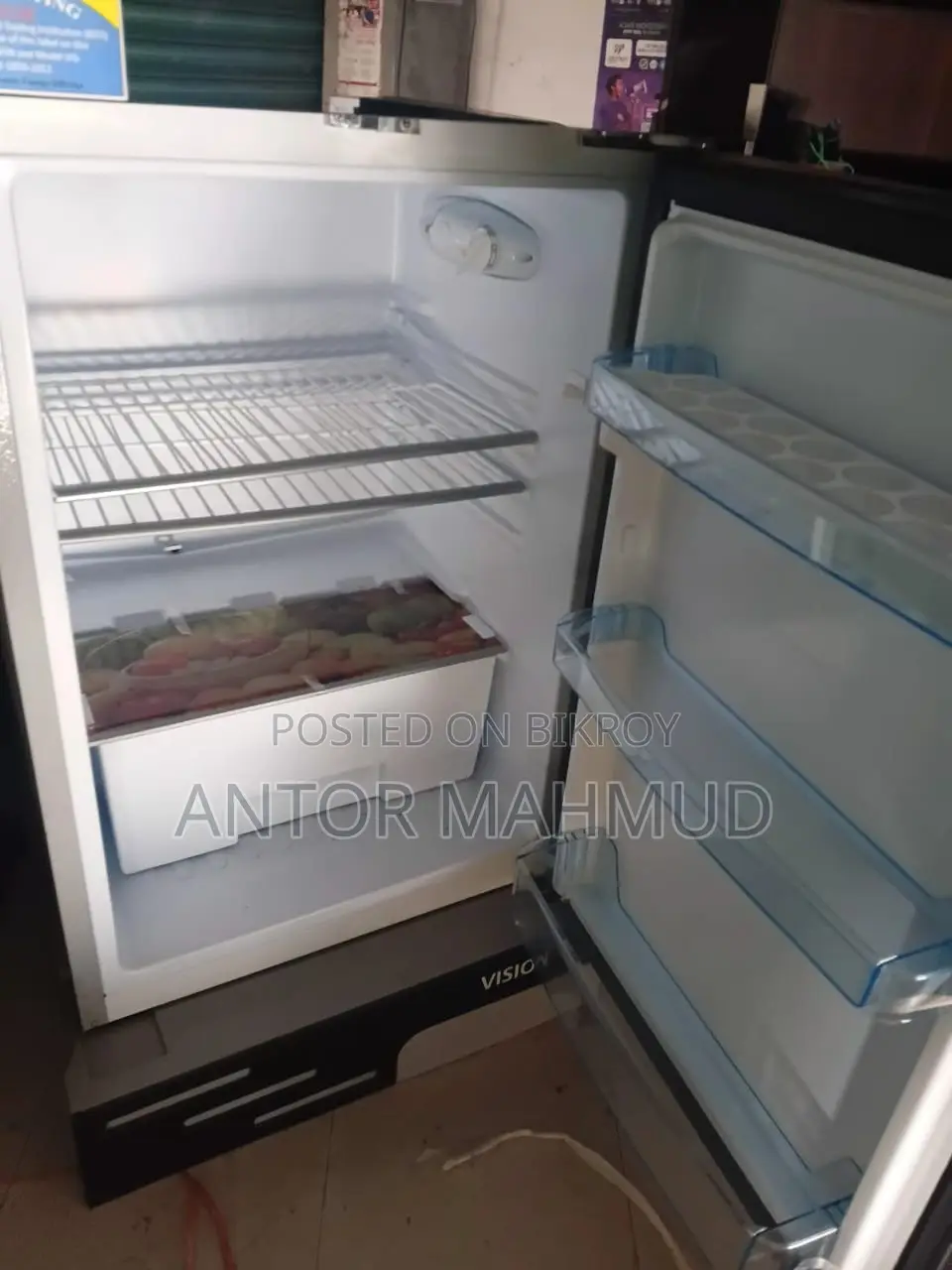 Vision Glass Door Top Mount Refrigerator Re-217