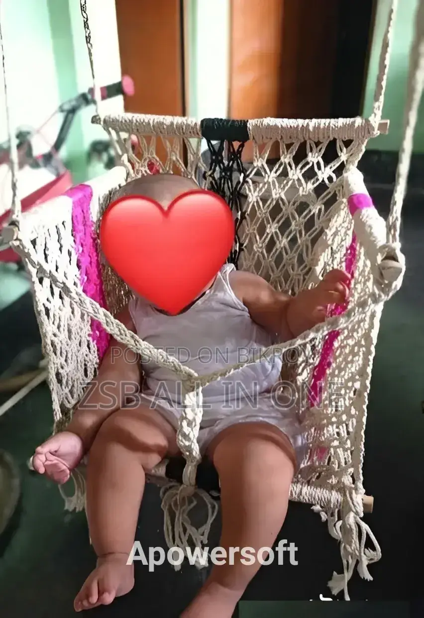 Jute Made Chair Dolna for Baby