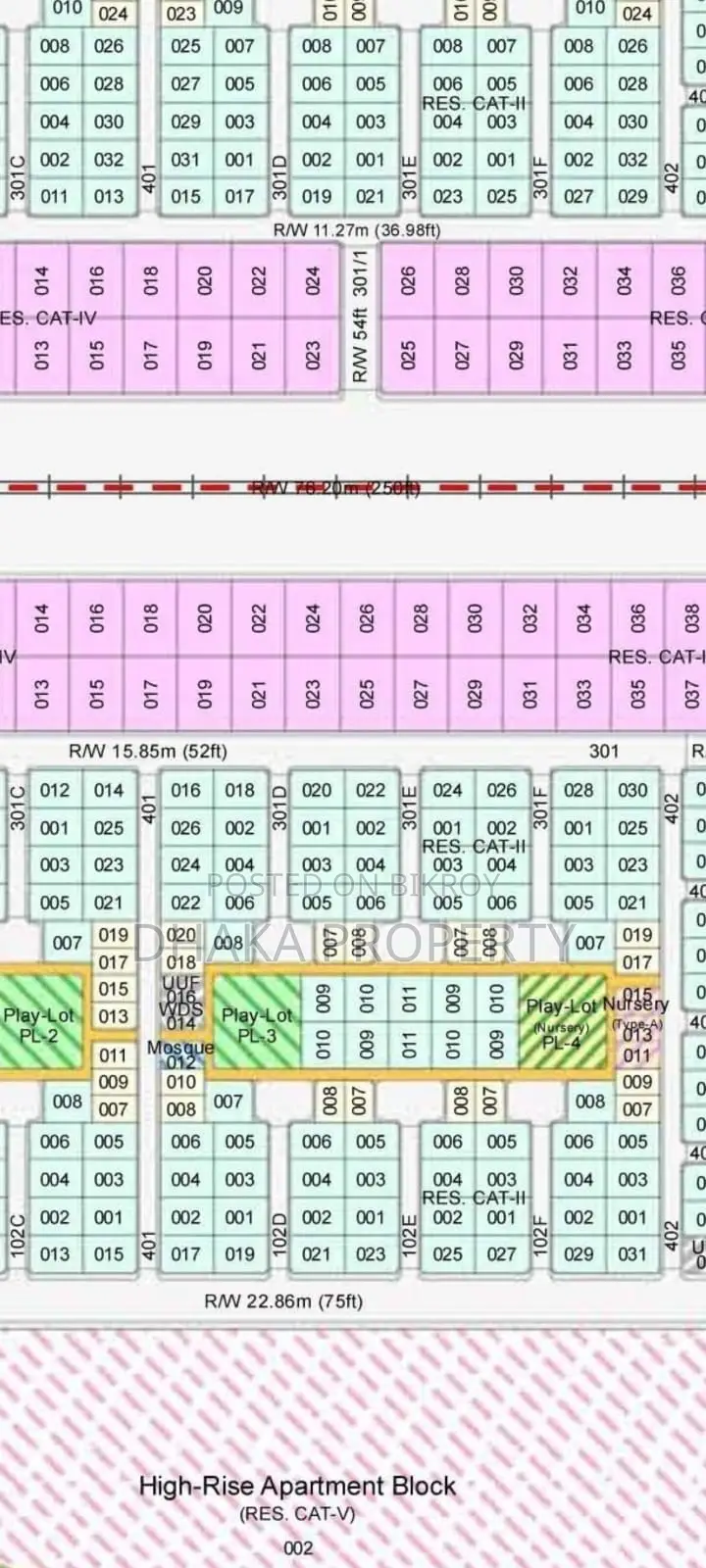 75/30 Corner Plot, 5 Katha, South Facing, Sector 2