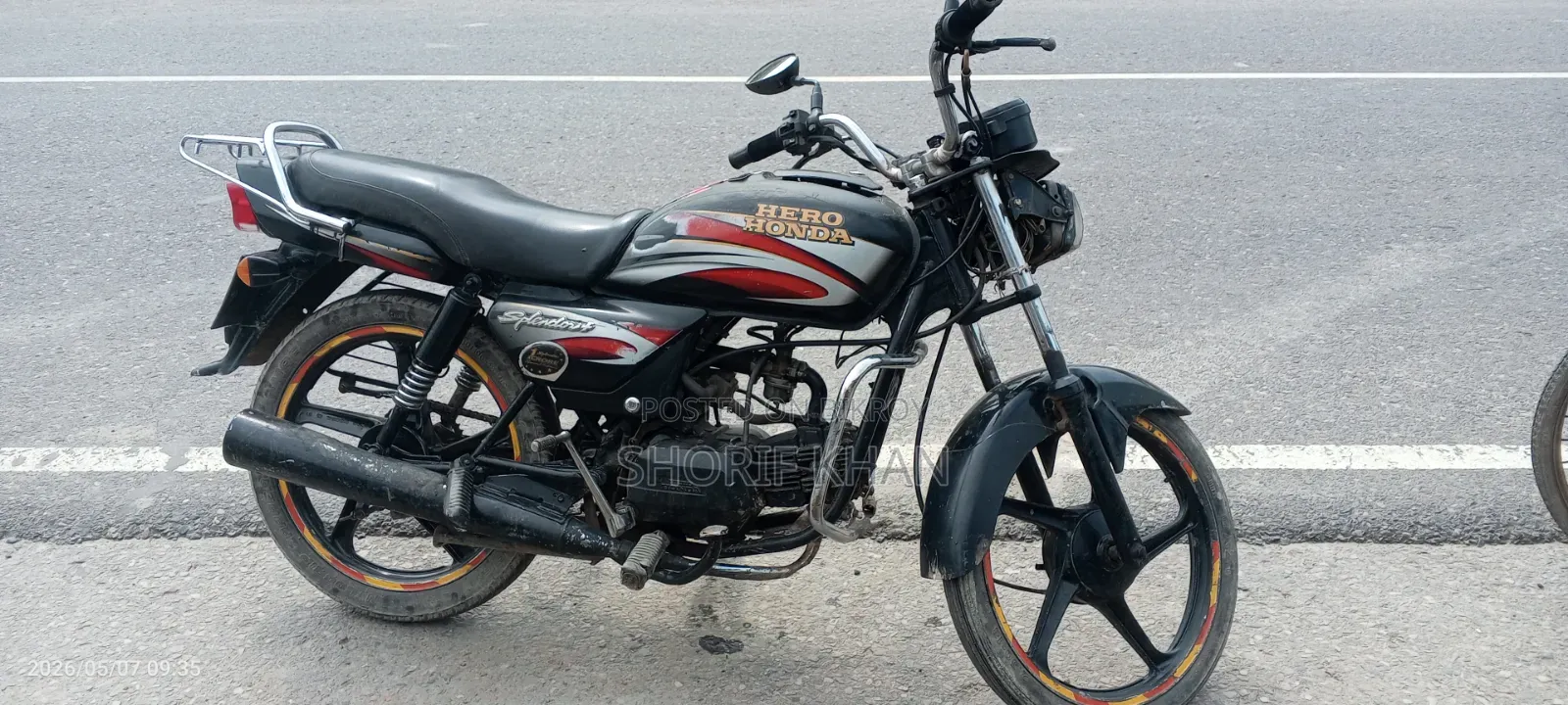 Hero Splendor Plus 2016 Black