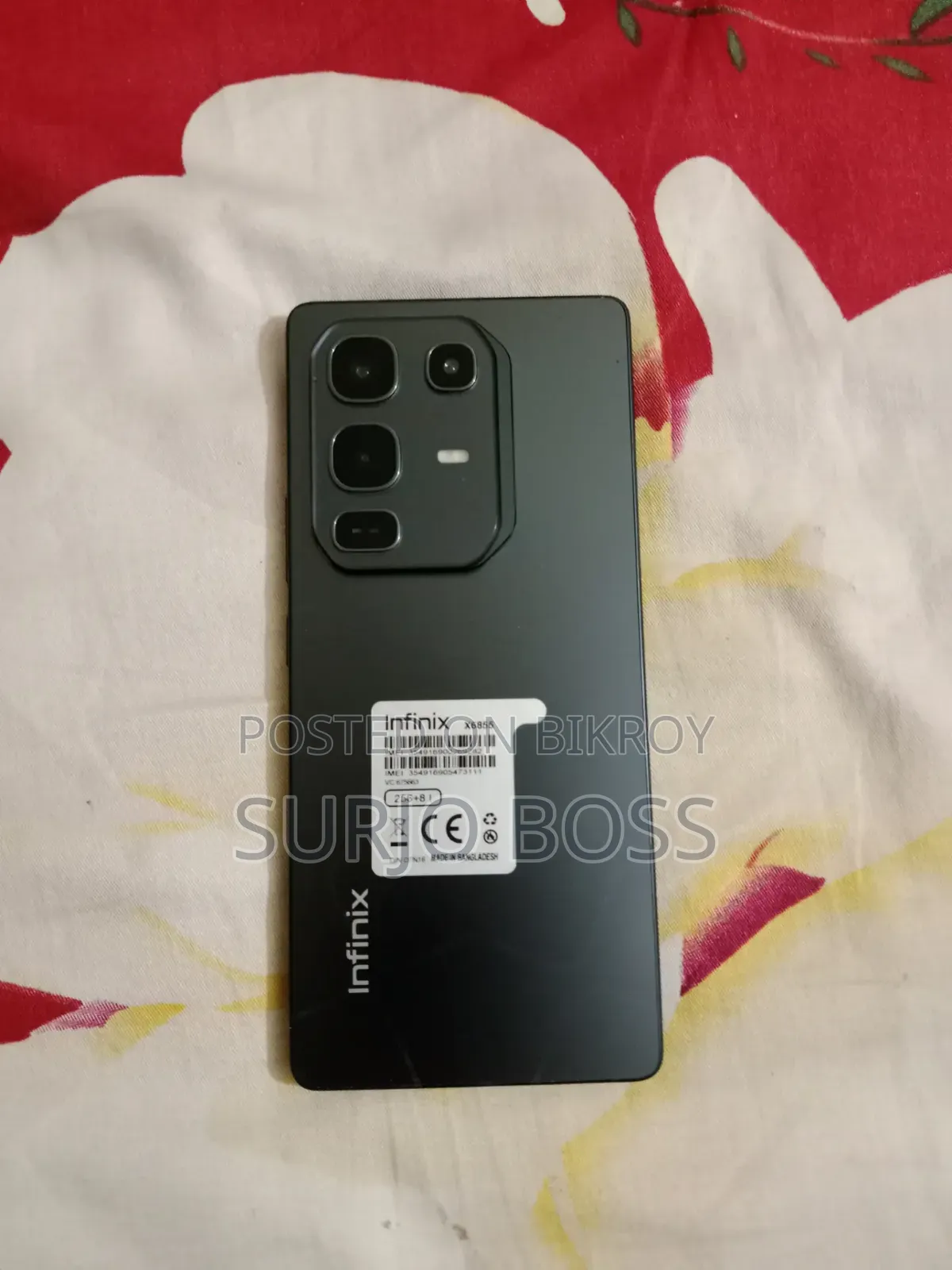 Infinix Note 50 Pro 256 GB Black