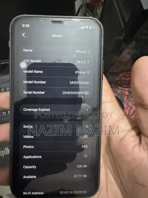 Apple iPhone 11 128 GB Black