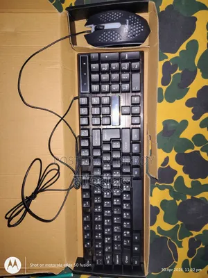 Pc Power RGB Keyboard Mouse Combo