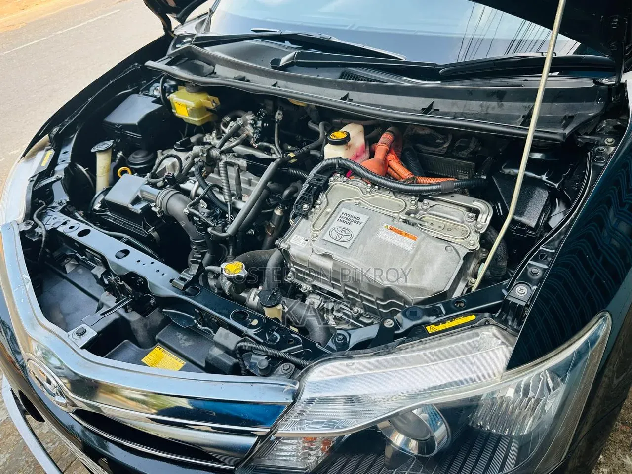 Toyota Corolla Fielder 1.5 Hybrid FWD 2014 Black