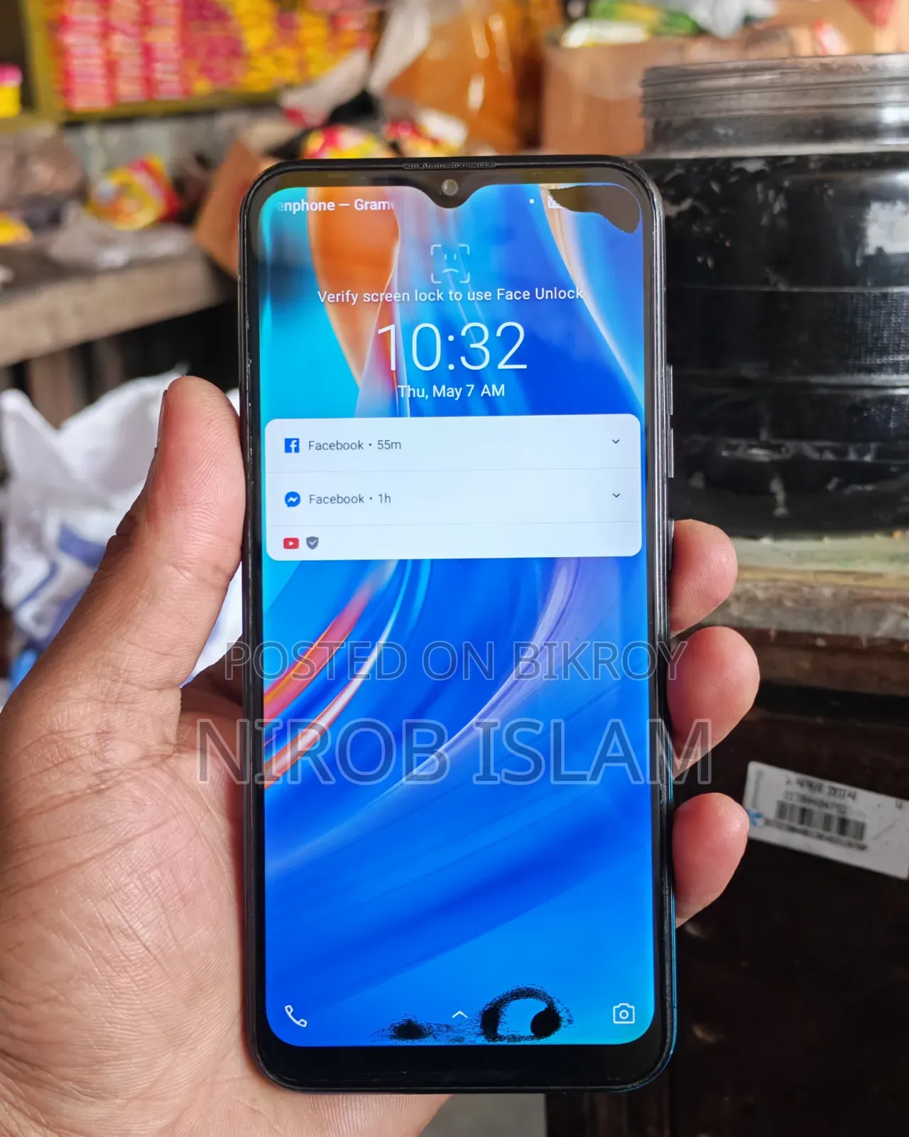 Tecno Spark 6.0 64 GB Blue