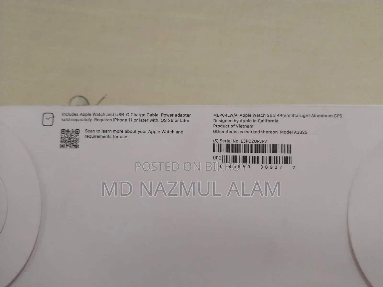 Apple Watch SE 3 (3rd Generation)
