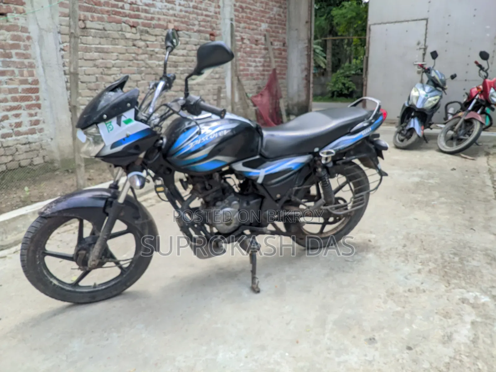Bajaj Discover 100 2011 Blue