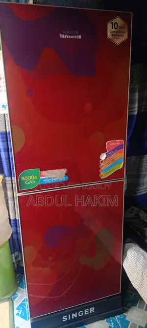 Bed, Dressing Table, Android TV, Fridge