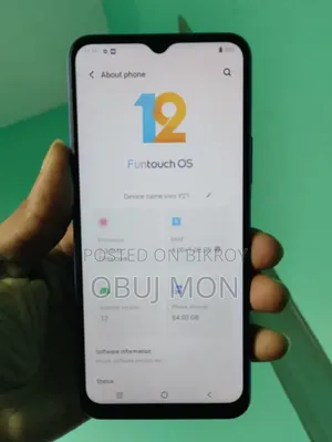 Vivo Y21 64 GB Blue