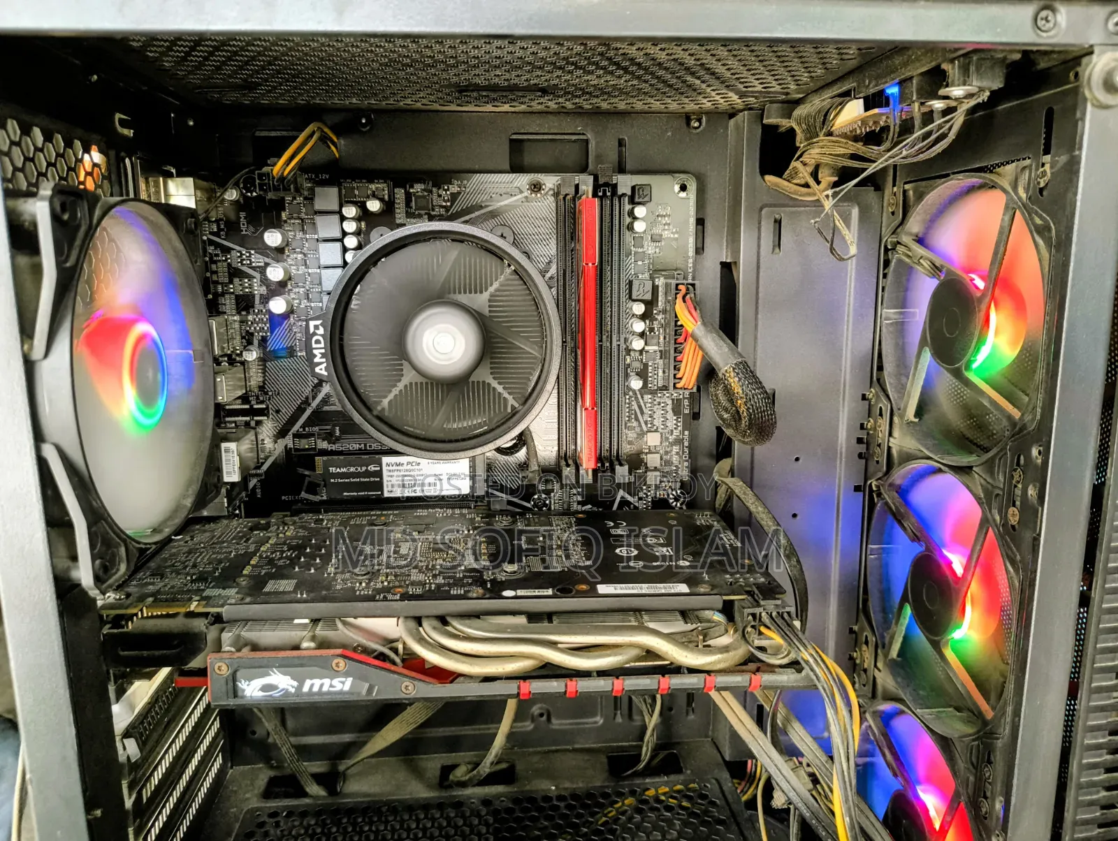 Desktop Computer Gigabyte GB-BNi7G4-1050Ti 8GB AMD Ryzen 5 SSD 2T
