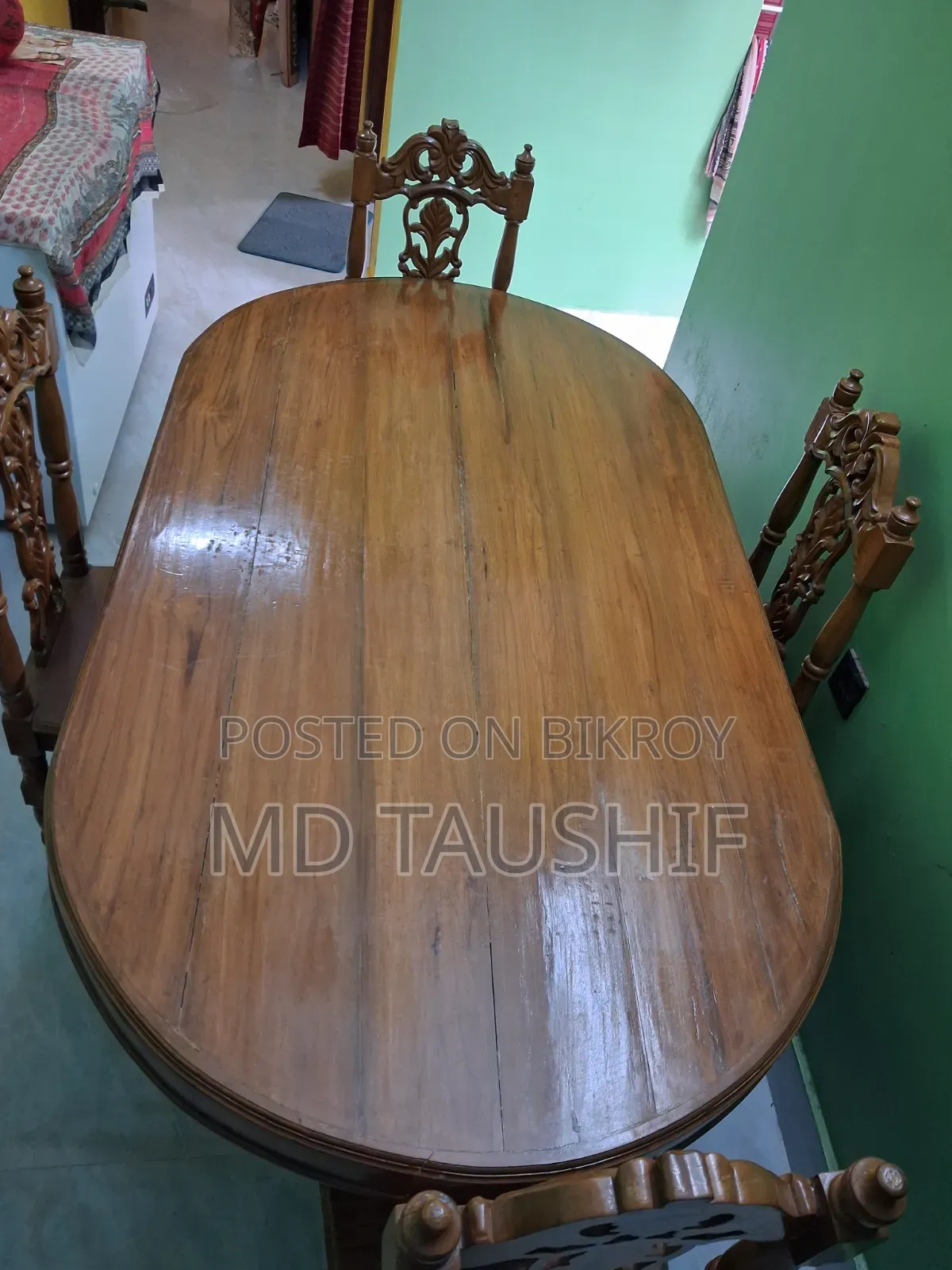 Teak Wood Dining Table on Sale