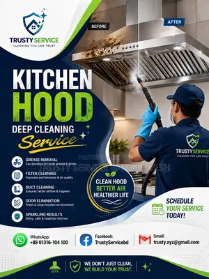 Kitchen Hood Deep Cleaning – Get Premium Service Now!