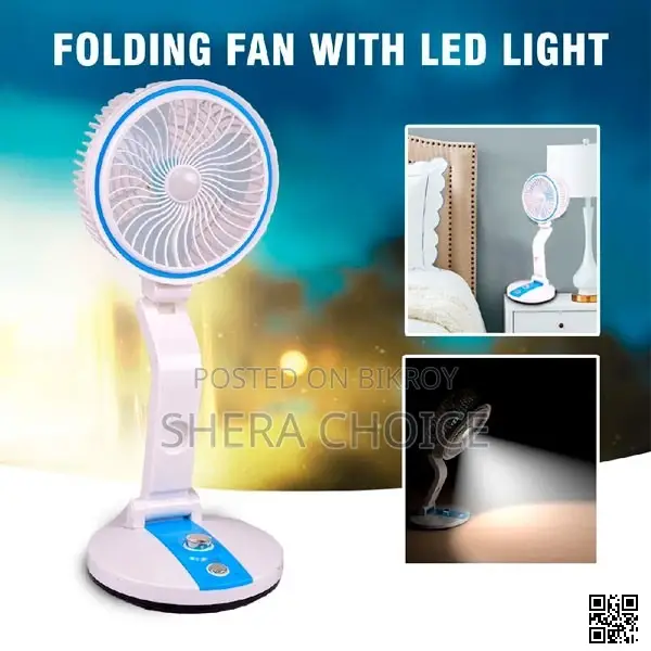 Rechargeable Folding Fan With Led Light – Lr Fan 2018