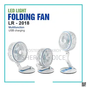 Rechargeable Folding Fan With Led Light – Lr Fan 2018