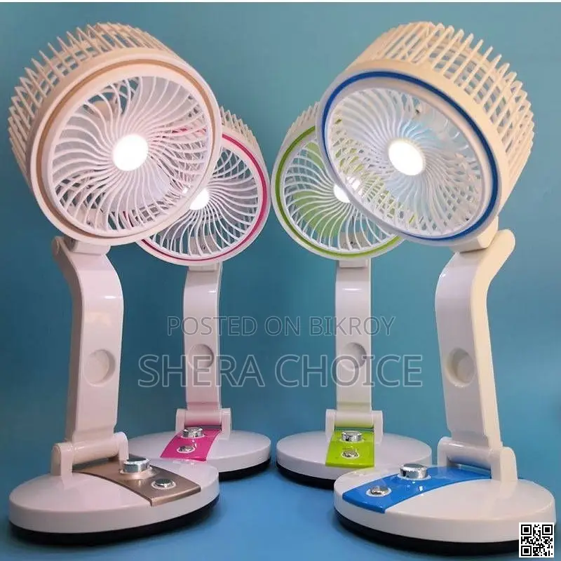 Rechargeable Folding Fan With Led Light – Lr Fan 2018