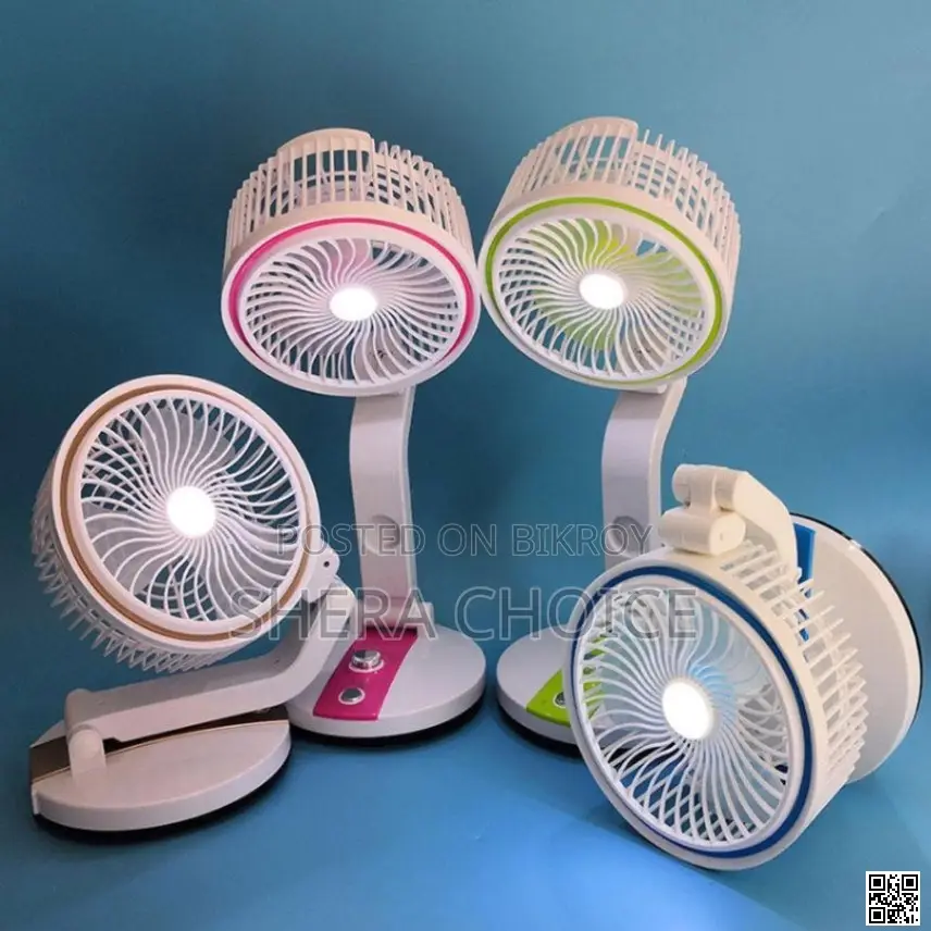 Rechargeable Folding Fan With Led Light – Lr Fan 2018