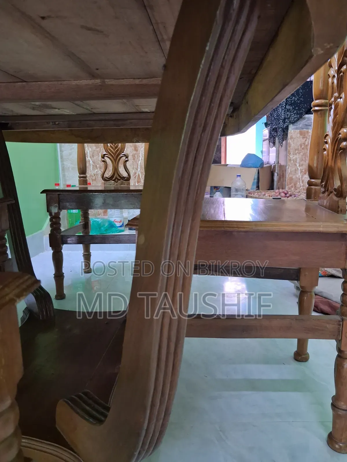Teak Wood Dining Table on Sale