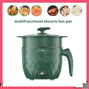Electric Cooking Pot – Double Layer Non-Stick Mini Rice Cooker