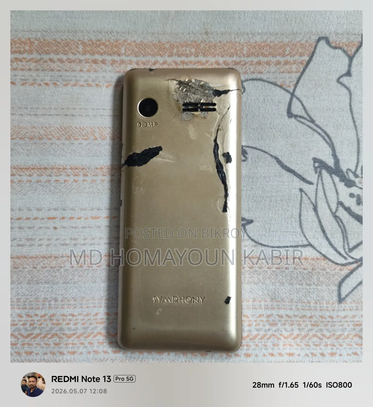 Symphony S40 Gold