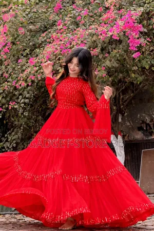 Eid Special Gown Two Piece (Gown + Orna)
