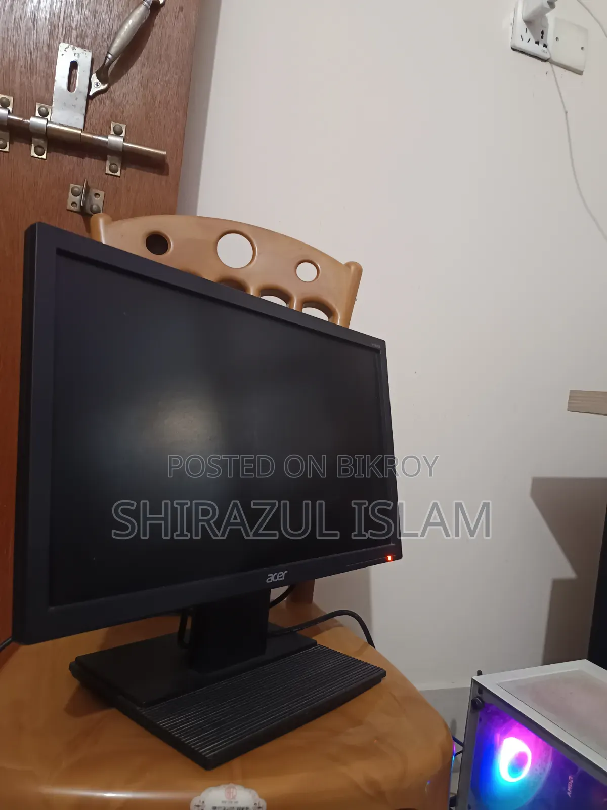 Acer 18.5 Inch LED Monitor V196HQL – Full Working Condition
