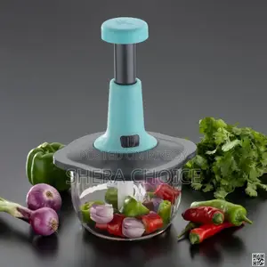 Manual Push Type Food Chopper – 1.5l Large Capacity Kitchen Helper