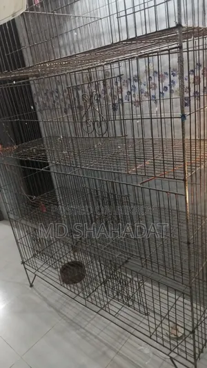 ৪ তলা খাচা ট্রে সহ