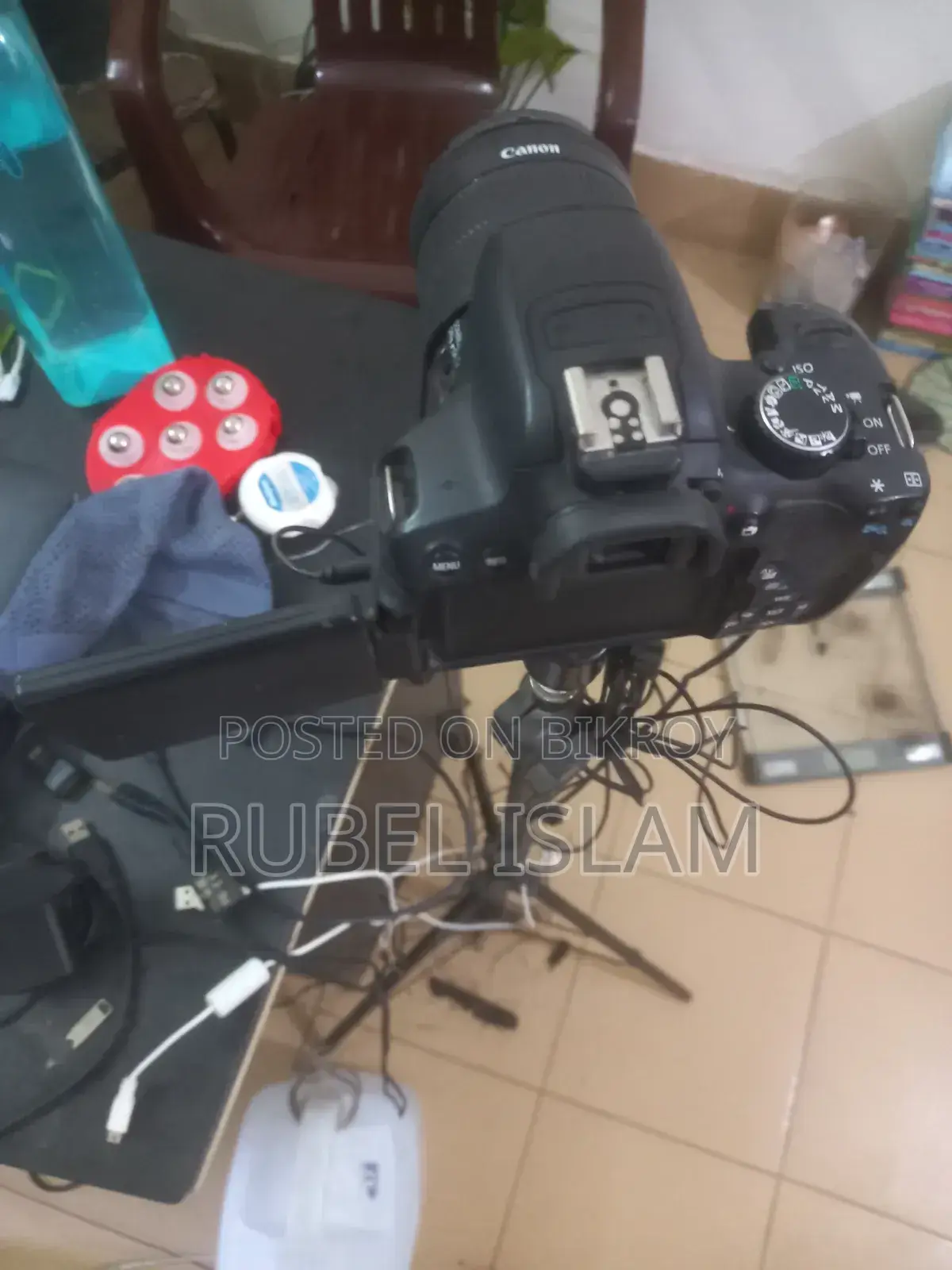 Canon 650d With Kit Lens and Bag