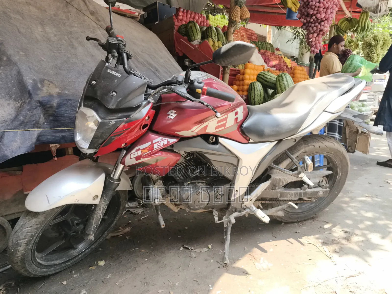 Suzuki Gixxer Monotone 2019 Red