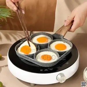 4-in-1 Non-stick Breakfast Frying Pan – এক প্যানে পুরো সকালের নাশতা!