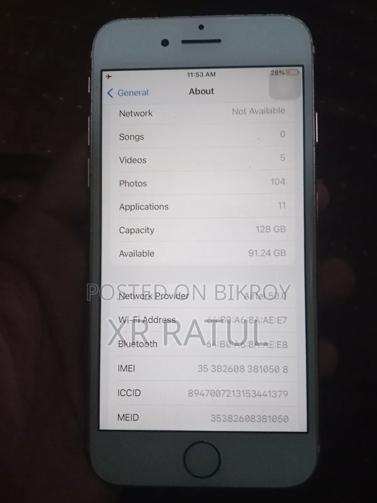 Apple iPhone 7 128 GB Pink