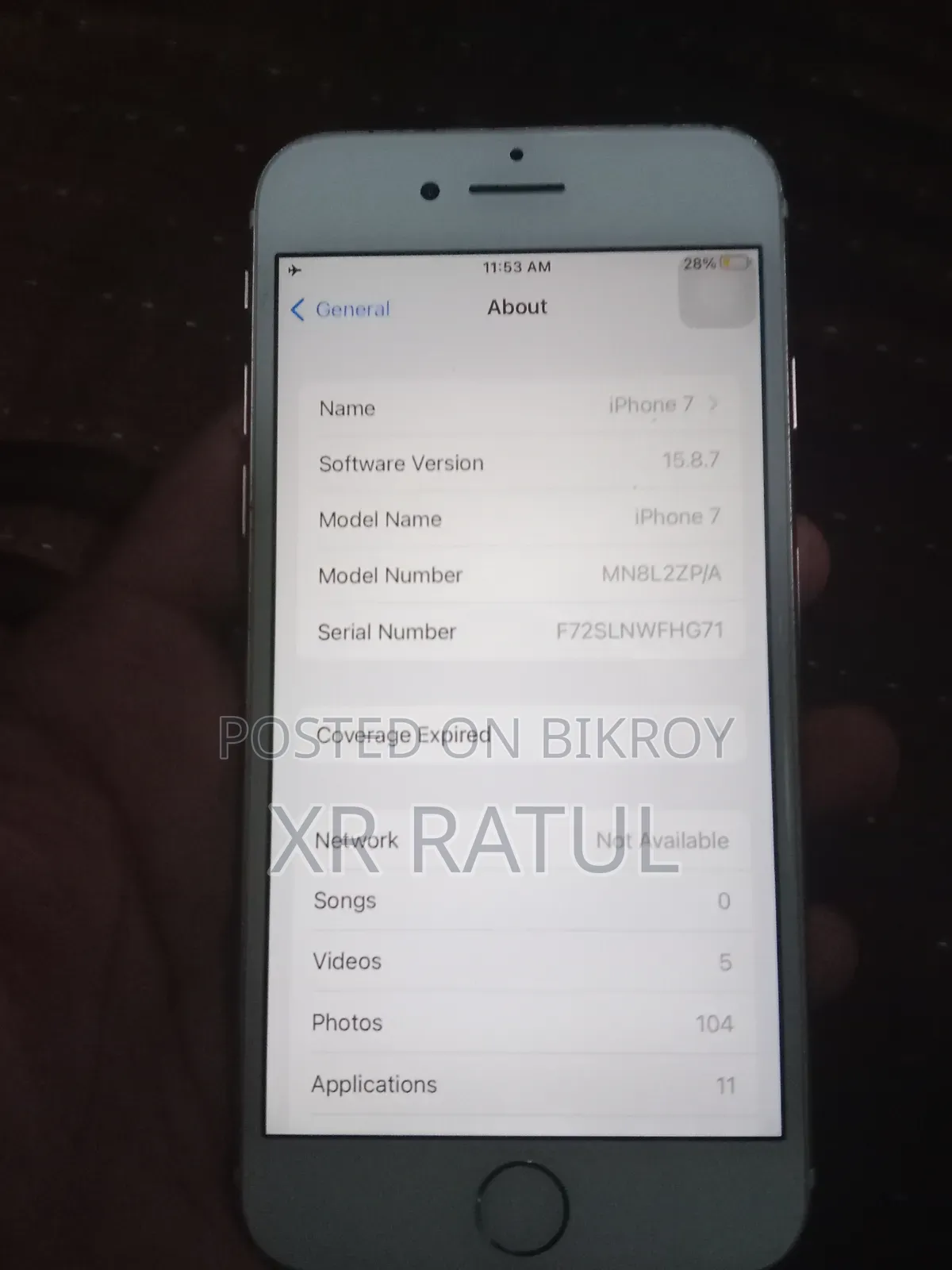 Apple iPhone 7 128 GB Pink