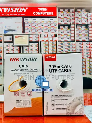 Hikvision Cat6 Cca ,Dahua 305m Cat6 Utp Cable