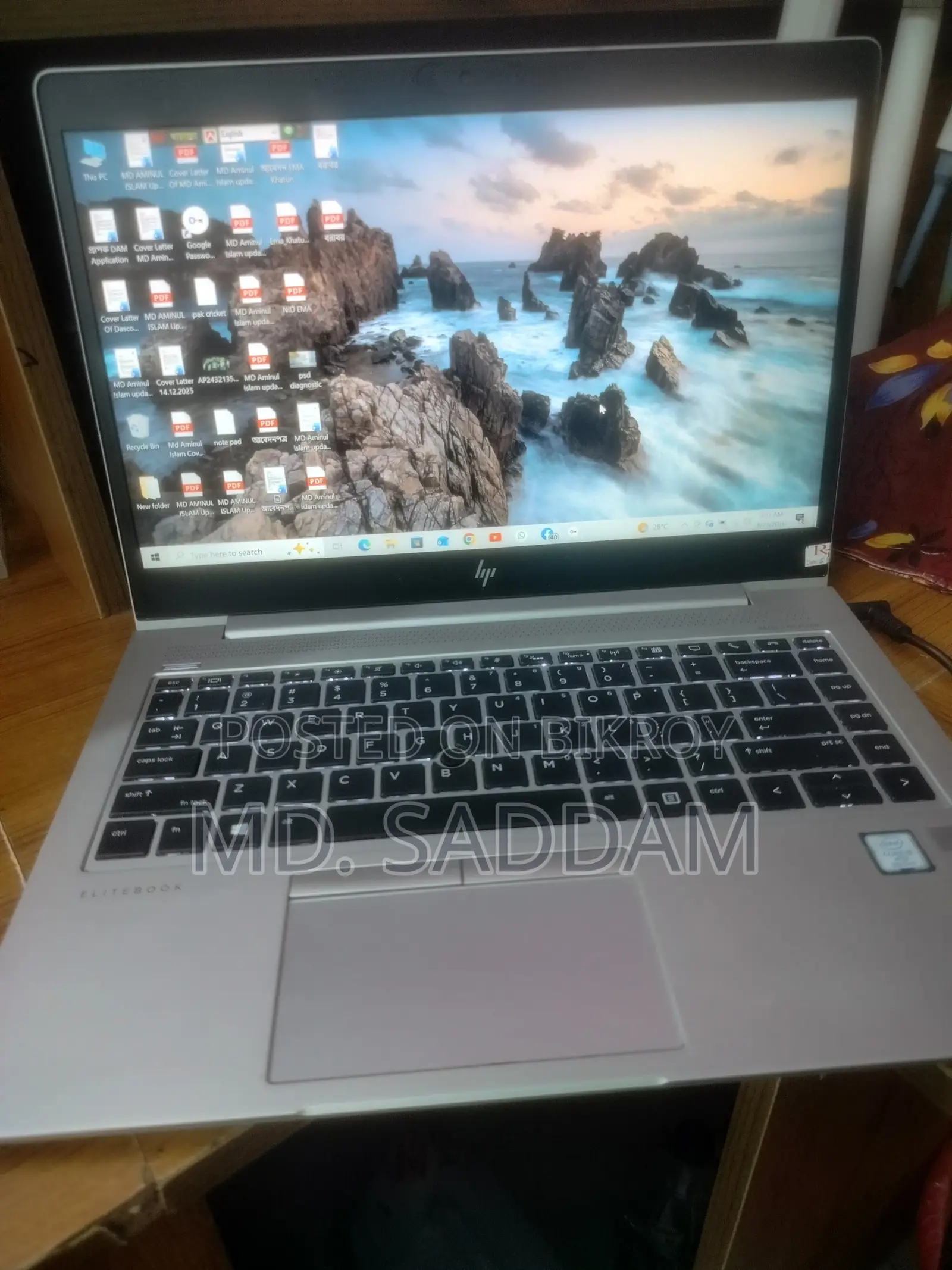 Laptop HP EliteBook 840 G6 8GB Intel Core I5 SSD 256GB